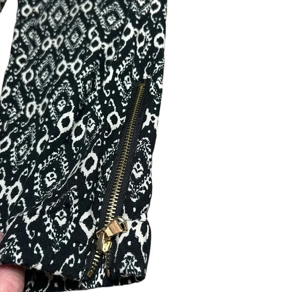 Dex  Y2K pull on harem print pants,Small,NWT. boho,balloon pants,xtra pleat,zip - Picture 10 of 11